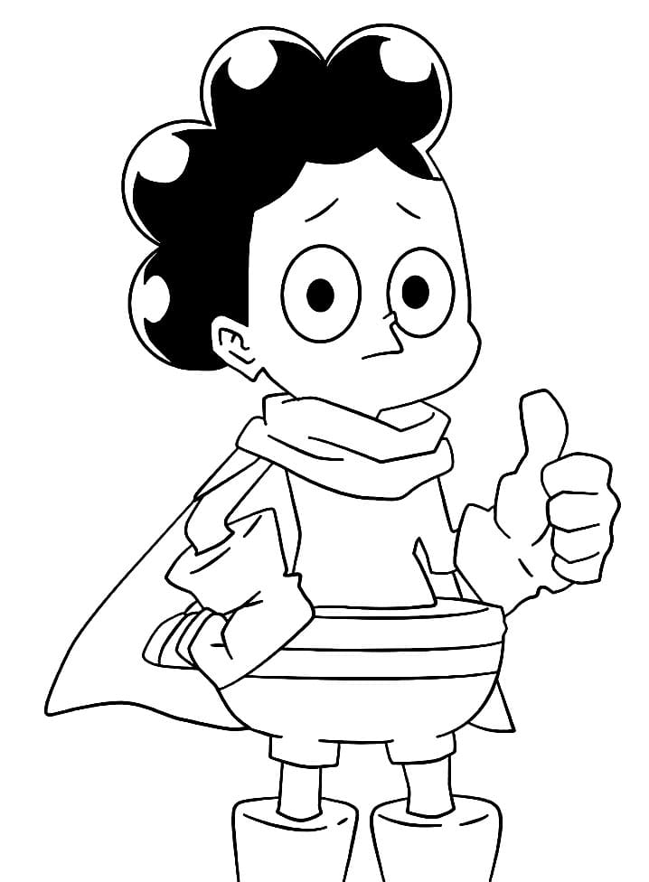 Coloriage Minoru Mineta