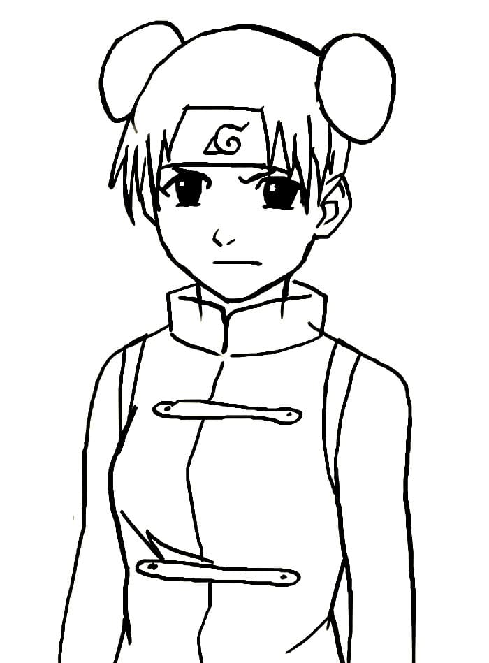 Coloriage Tenten Est En Colère