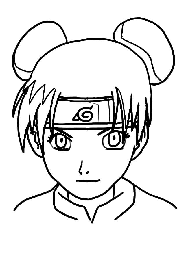 Coloriage Tête De Tenten