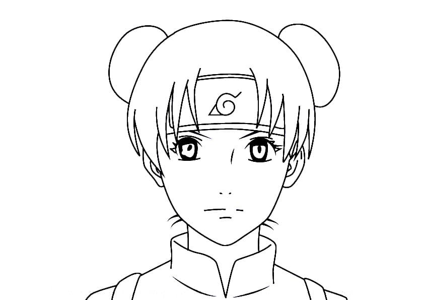 Coloriage Visage De Tenten