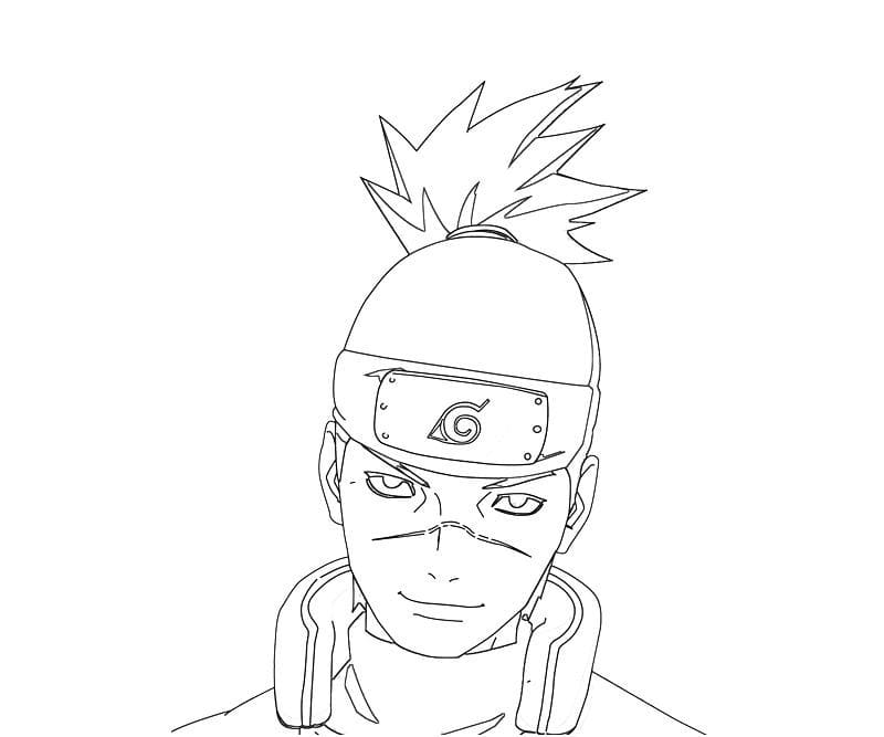 Coloriage Cool Iruka