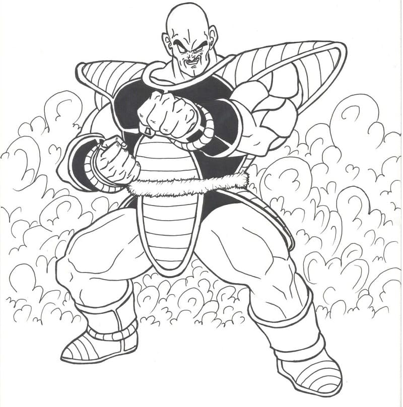 Coloriage Nappa solide