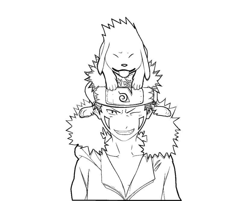 Coloriage Jeune Kiba