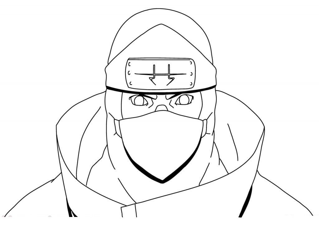 Coloriage Kakuzu