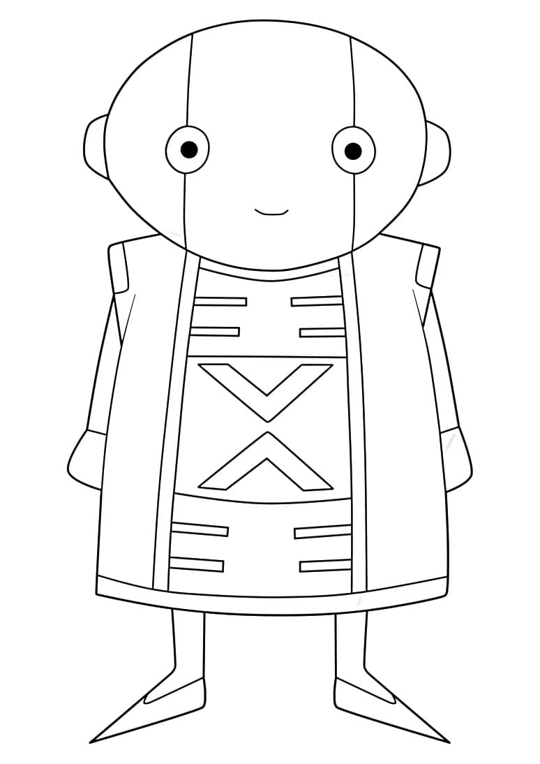 Coloriage Zen'ô mignon