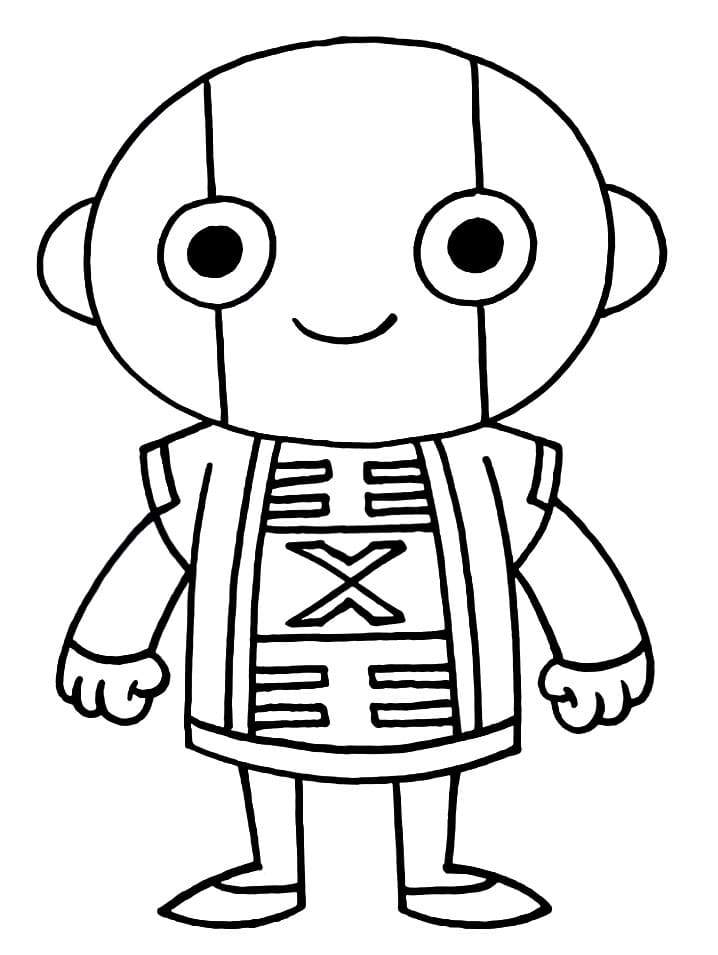 Coloriage Zen'ô sama mignon