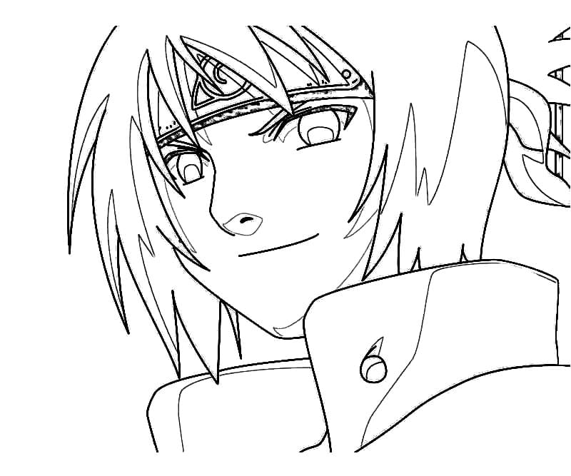 Coloriage Anko Mitarashi cool