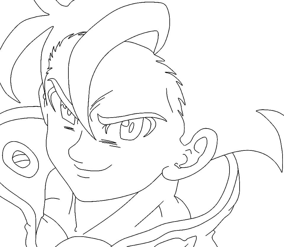 Coloriage Le mal de Zeldris