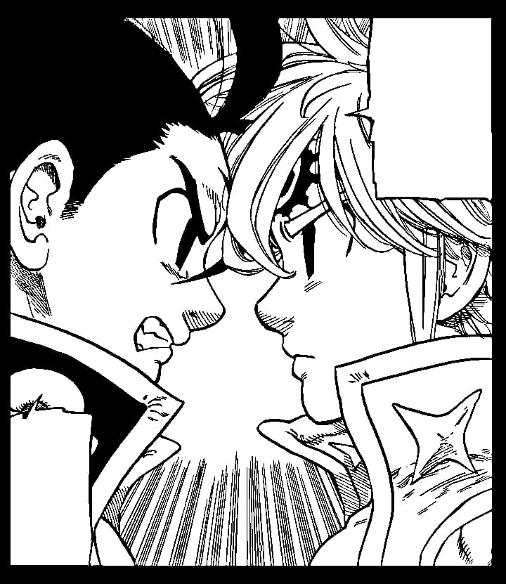 Coloriage Zeldris et Meliodas