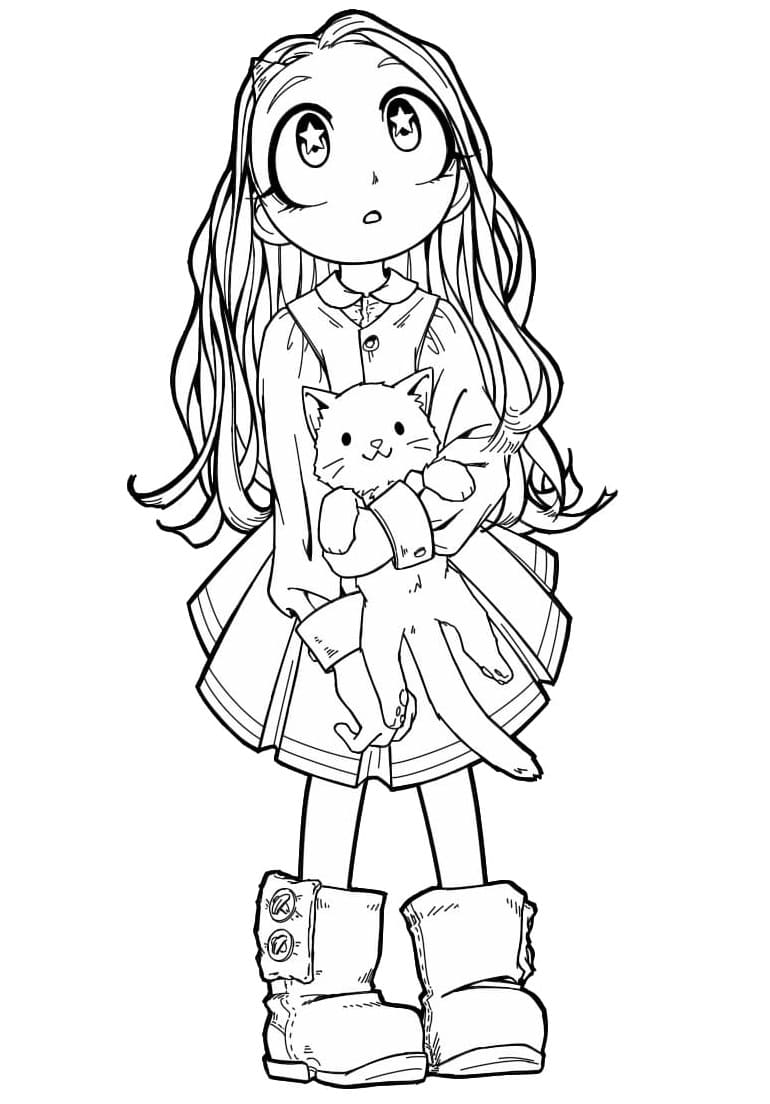 Coloriage Eri Est Adorable