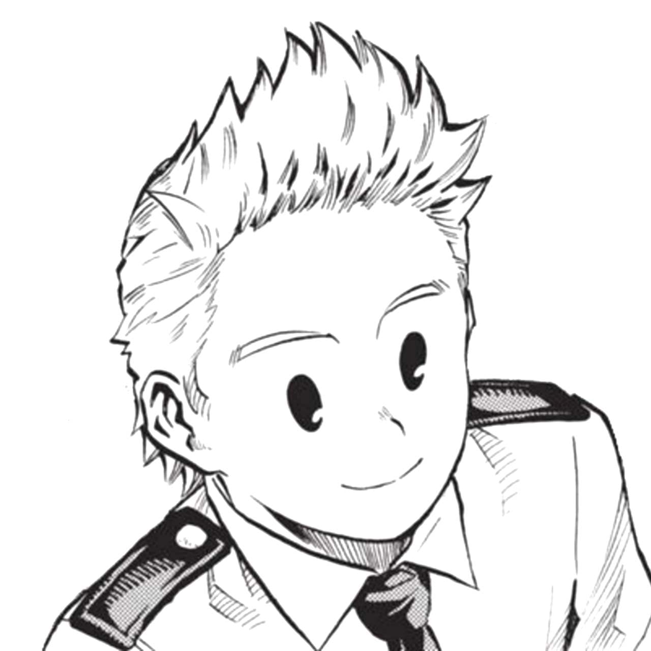 Coloriage Mirio Togata imprimable