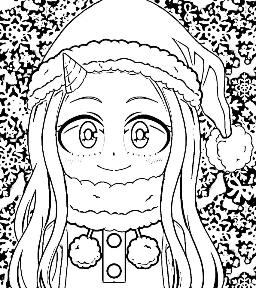 Coloriage Noël Eri