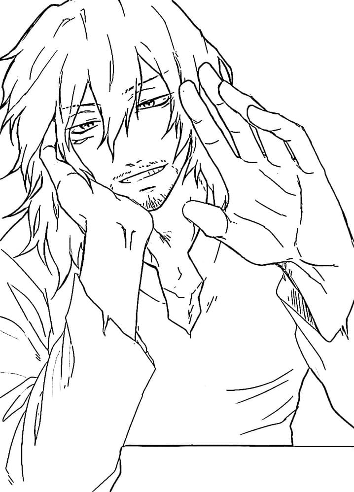 Coloriage Normale Shota Aizawa