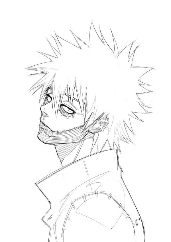 Coloriage Dabi 1