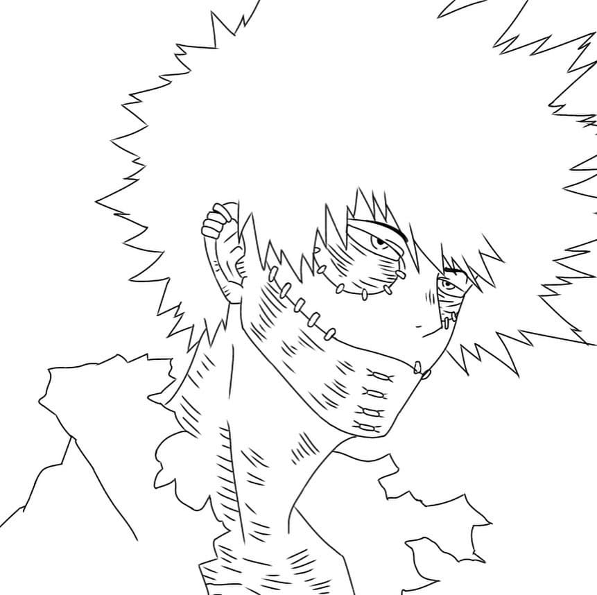 Coloriage Dabi 3