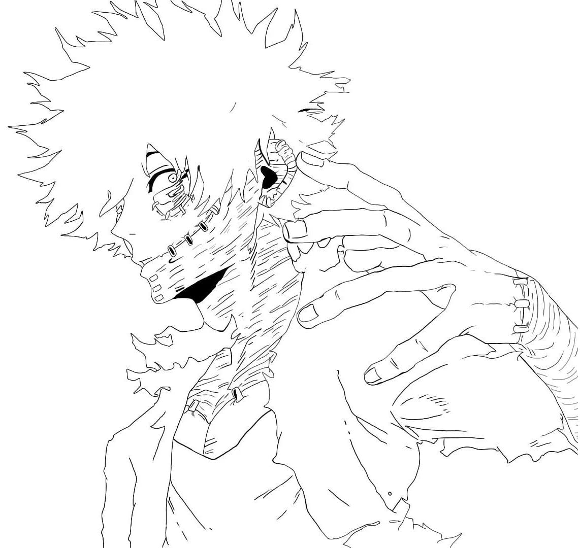 Coloriage Dabi 4