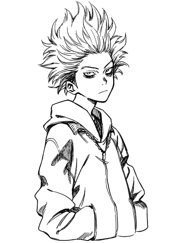 Coloriage Dessin de fan de Hitoshi Shinso