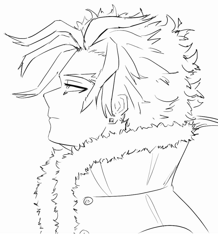 Coloriage Keigo Takami de My Hero Academia