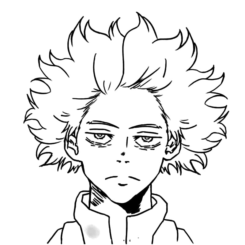 Coloriage Le génial Hitoshi Shinso