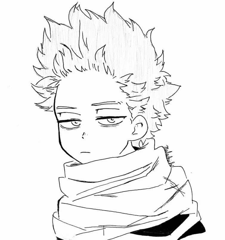 Coloriage Petit Hitoshi Shinso