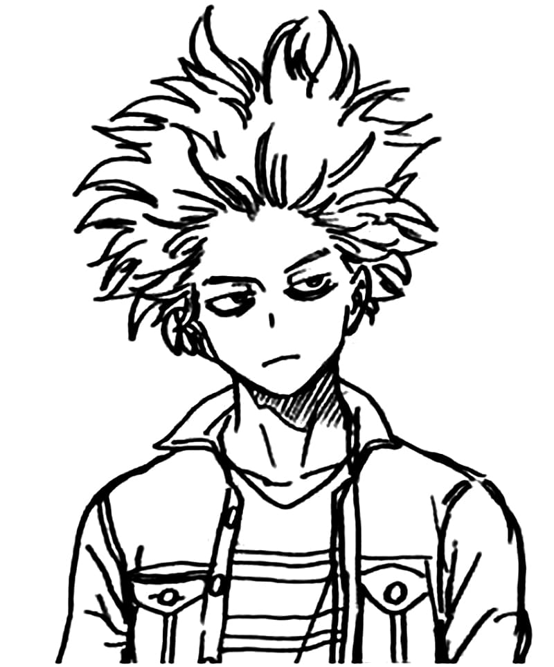 Coloriage Shinso Hitoshi