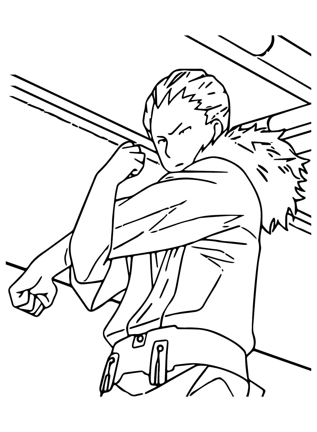 Coloriage Gratuit My Hero Academia Mashirao ojiro