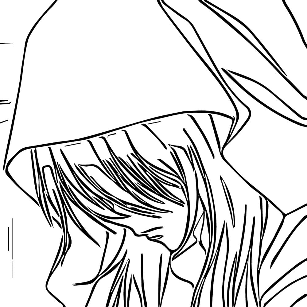 Coloriage Gratuit Rimuru Tempest