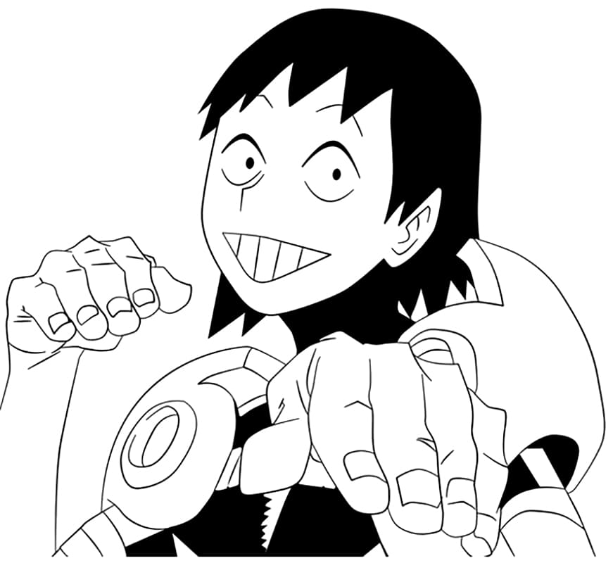 Coloriage Hanta Sero