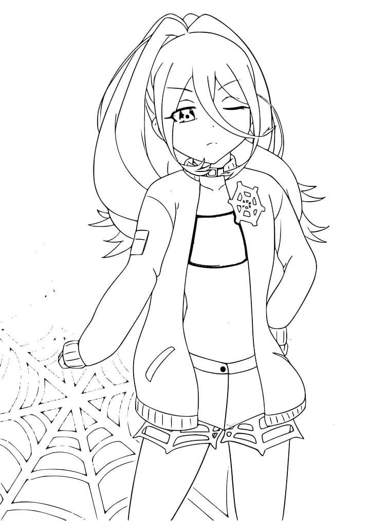 Coloriage Aya Tademaru