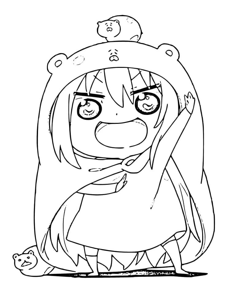 Coloriage Himouto Umaru-chan