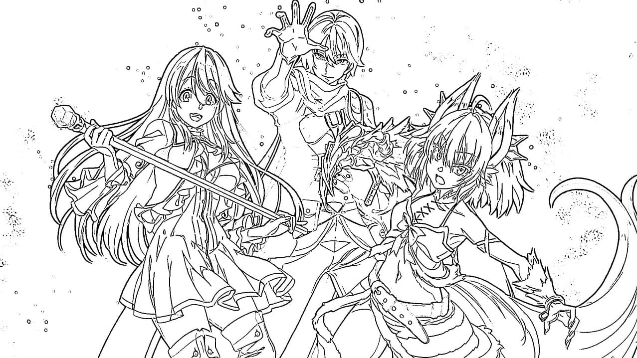 Coloriage Redo of Healer Personnages