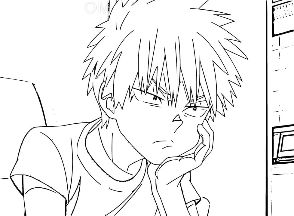 Coloriage Shiki Tademaru