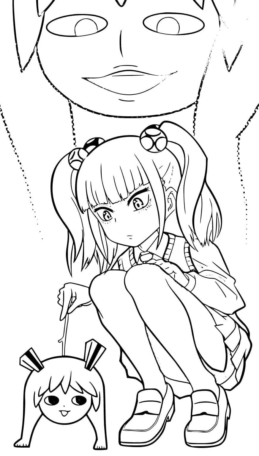 Coloriage Yuria Niguredou