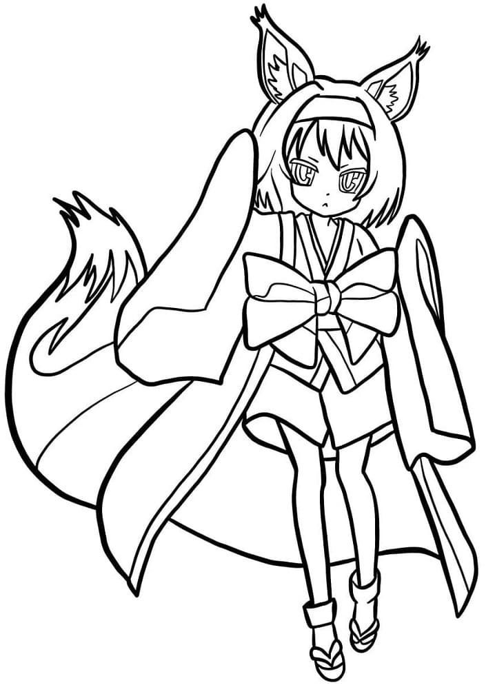 Coloriage Hatsuse Izuna