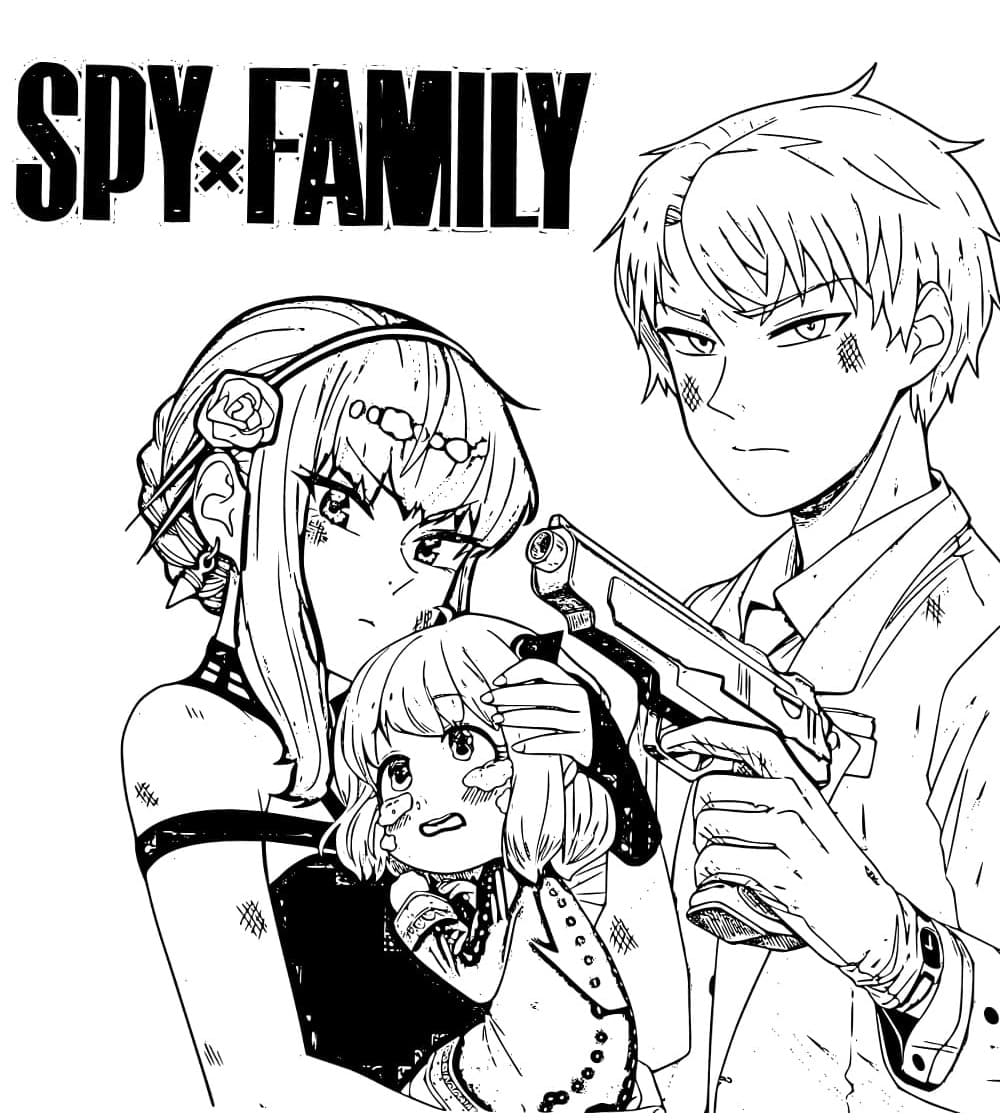 Coloriage Image de Spy × Family