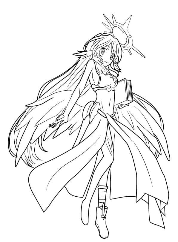 Coloriage Jibril