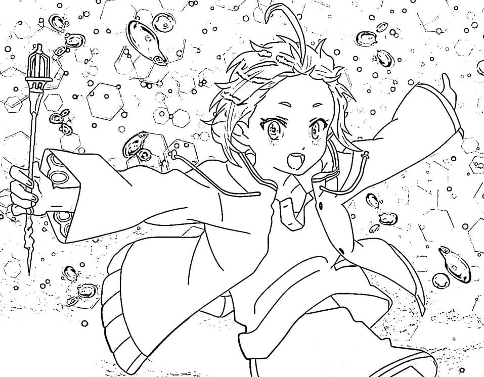 Coloriage Joyeuse Sylphiette