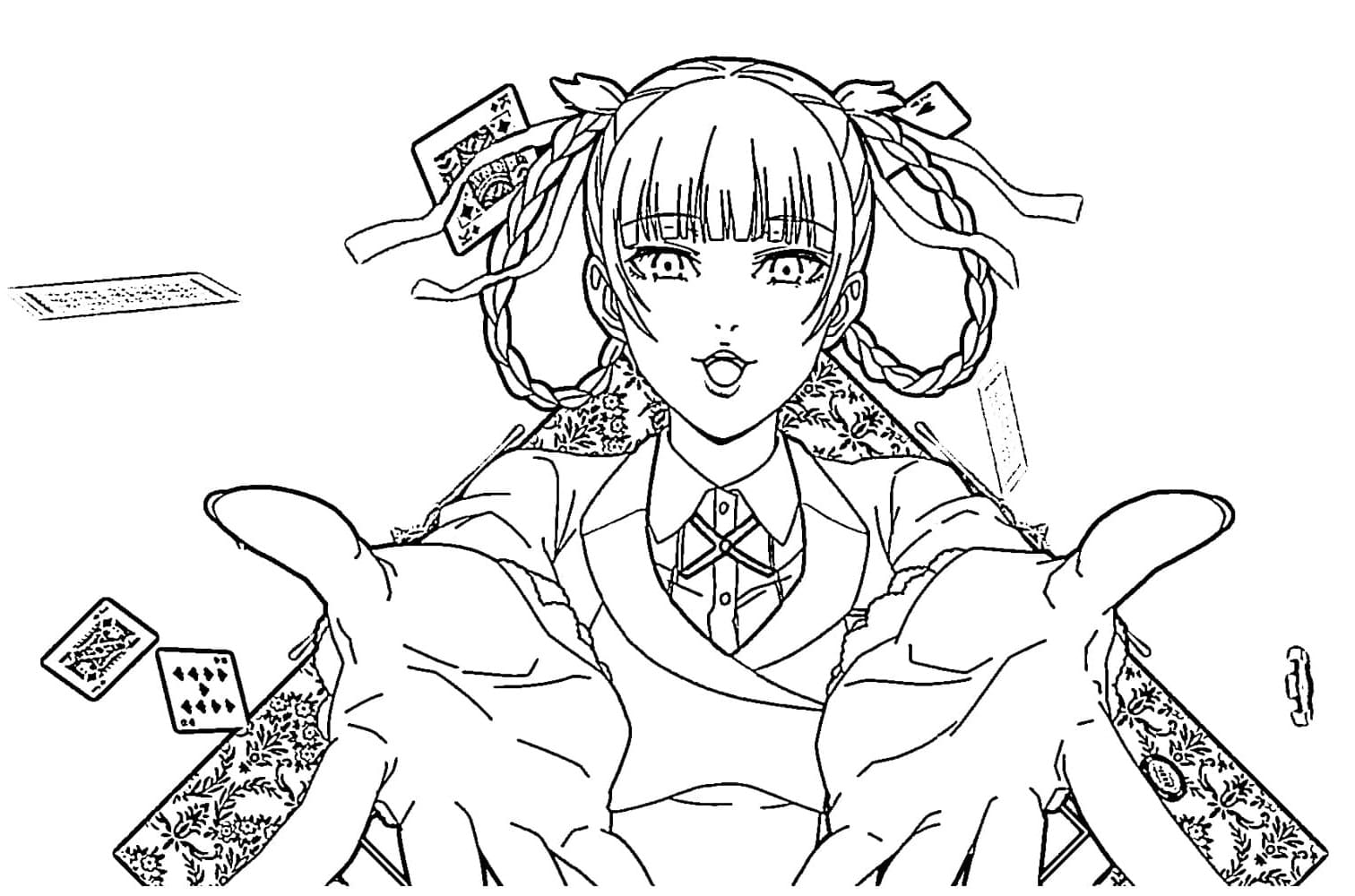 Coloriage Kirari Momobami