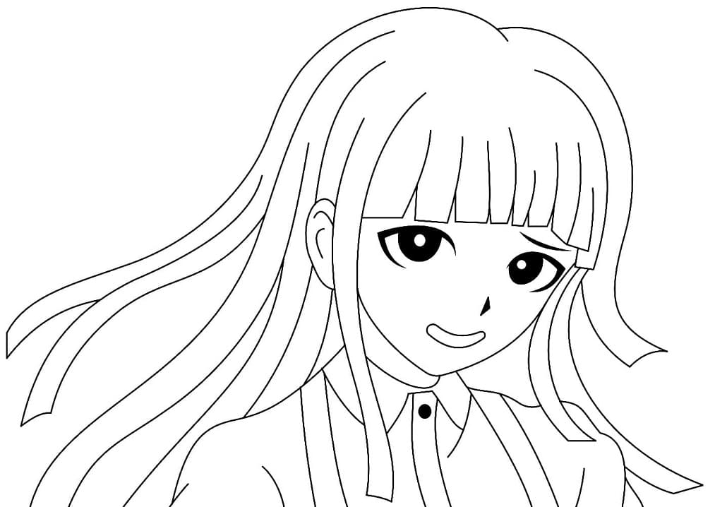 Coloriage Mikan Tsumiki