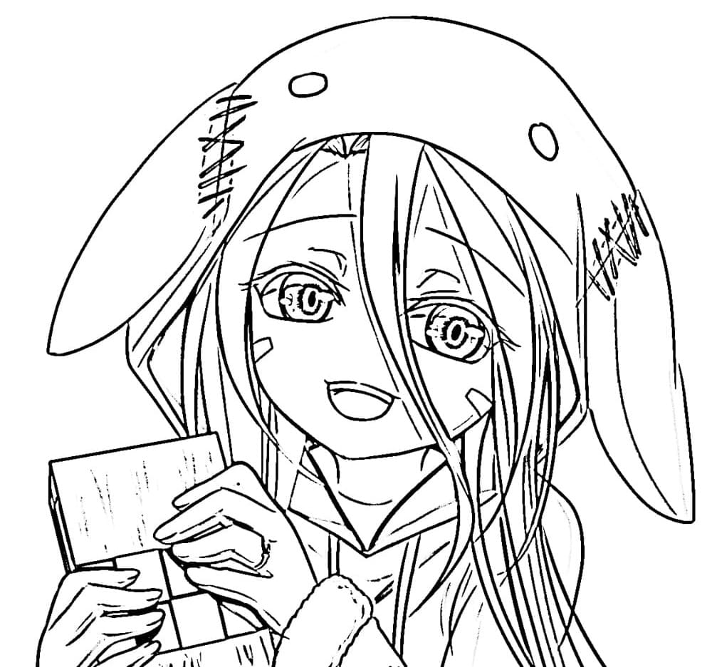 Coloriage Schwi Dola No Game No Life