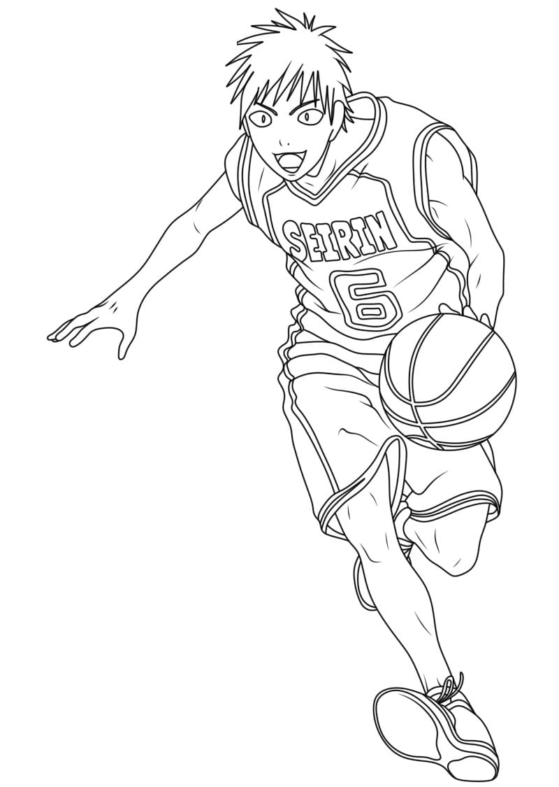 Coloriage Kuroko’s Basket