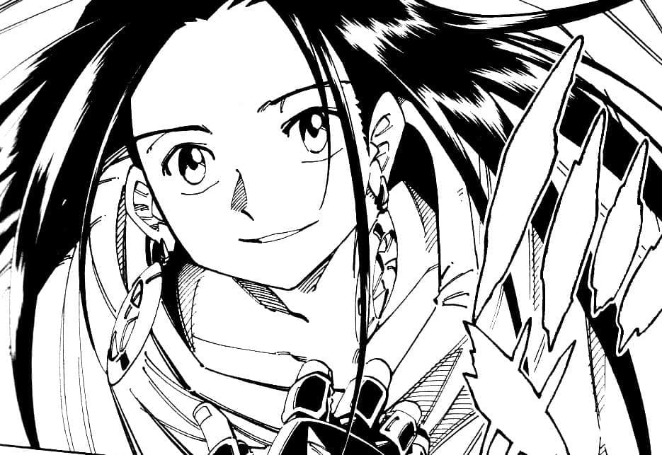 Coloriage Shaman King Hao Asakura