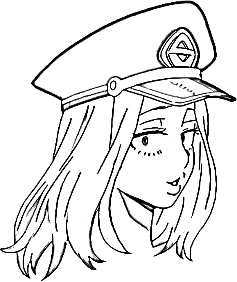 Coloriage Camie Utsushimi My Hero Academia