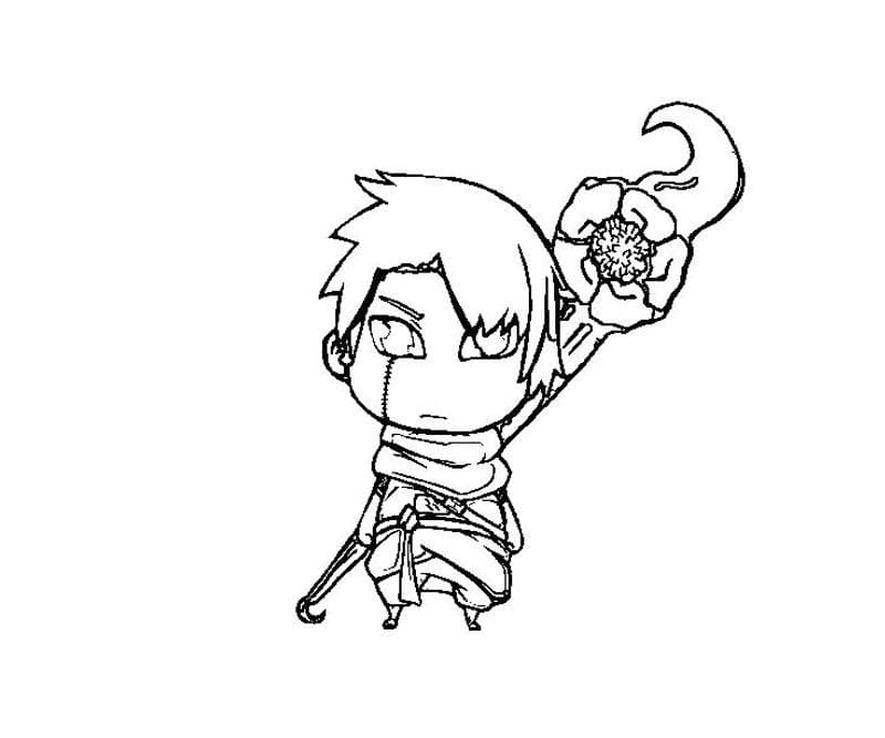 Coloriage Chibi Yagura
