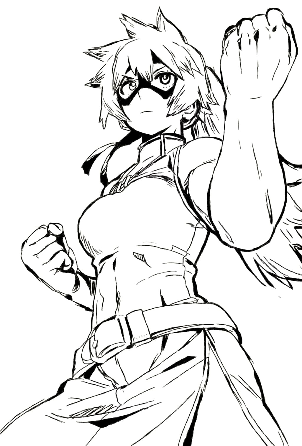 Coloriage Cool Itsuka Kendo