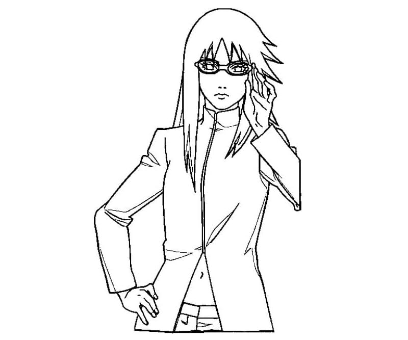 Coloriage Cool Karin