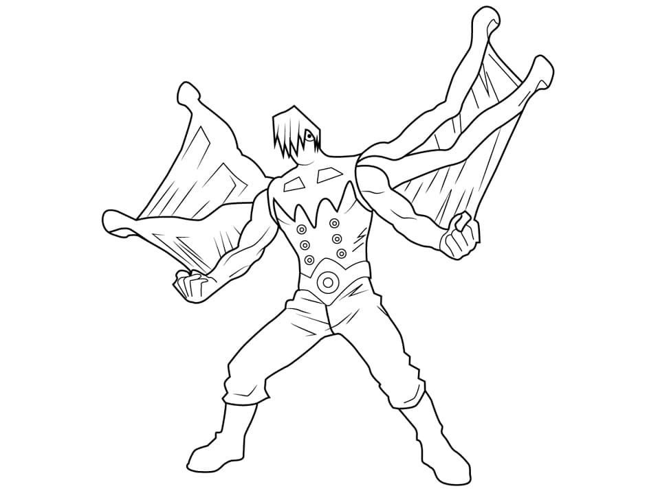 Coloriage Mezou Shouji