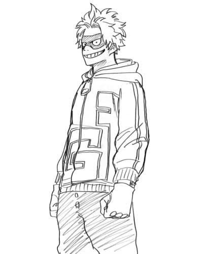 Coloriage Fat Gum Forme maigre