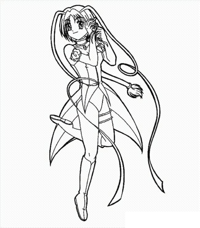 Coloriage Gratuite Tokyo Mew Mew