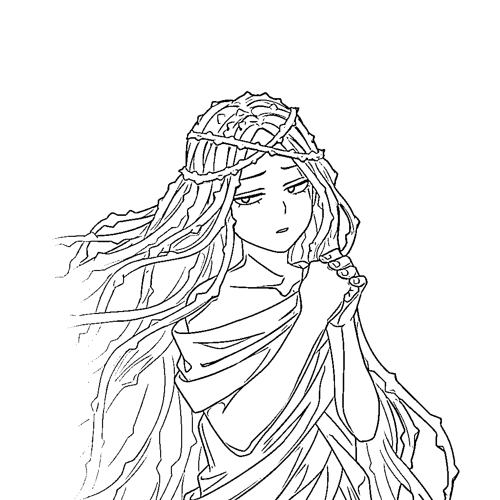 Coloriage Ibara Shiozaki incroyable